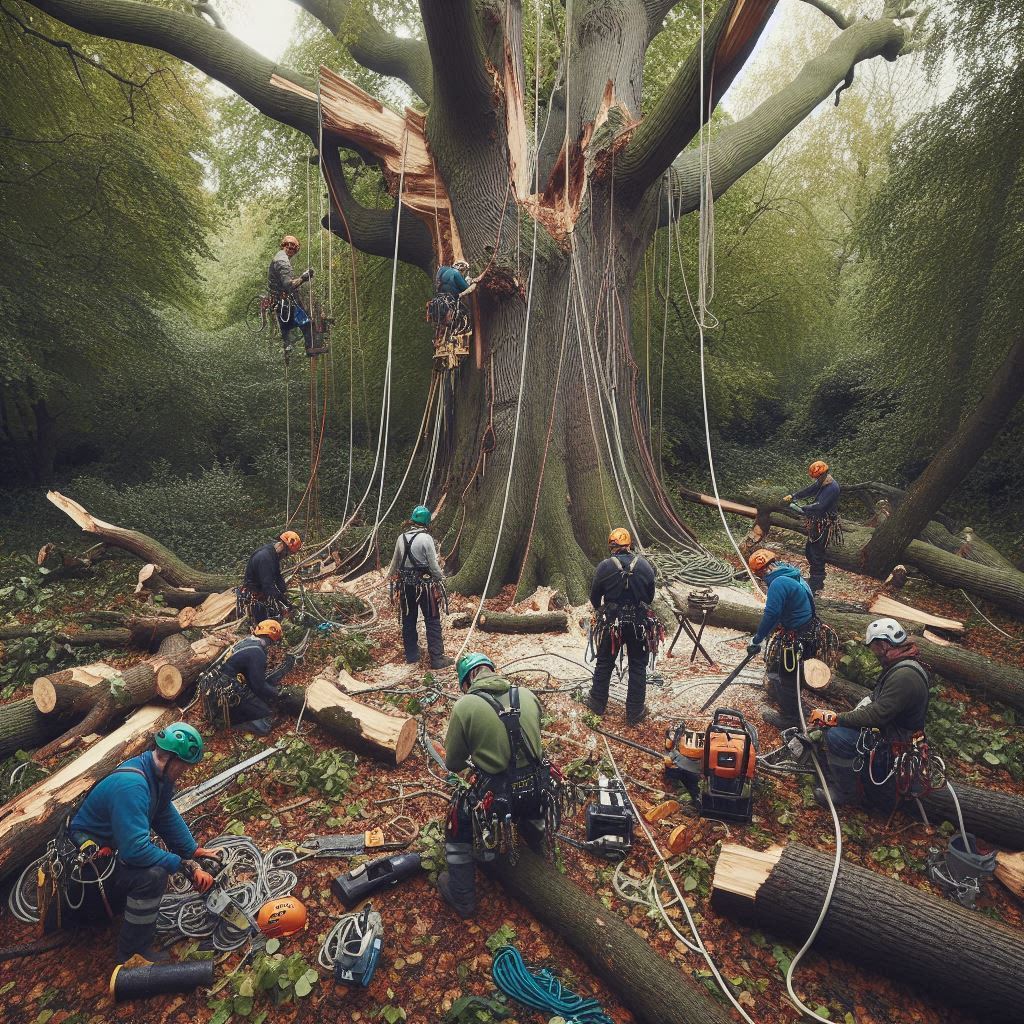 Professional Tree Damage Repair Suwanee GA - Expert Safety and Restoration Solutions by Tree Removal Suwanee